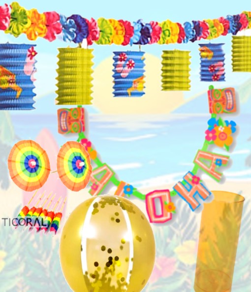 COMBO DECO NEW HAWAIANO